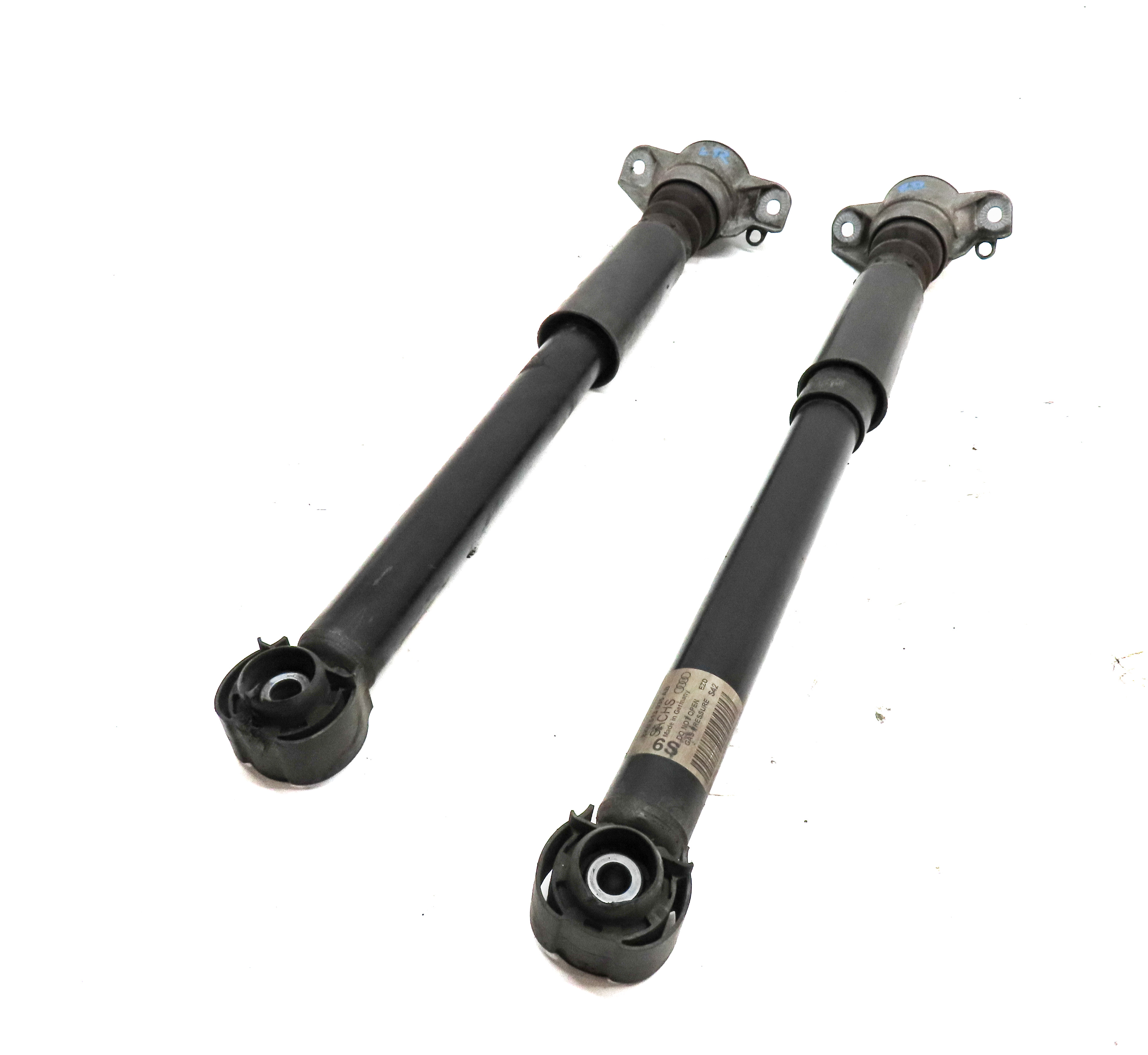2012 AUDI S4 (B8 8K) AWD REAR RIGHT & LEFT SPORT SUSPENSION SHOCK STRUT SET/2 — exact item pictured